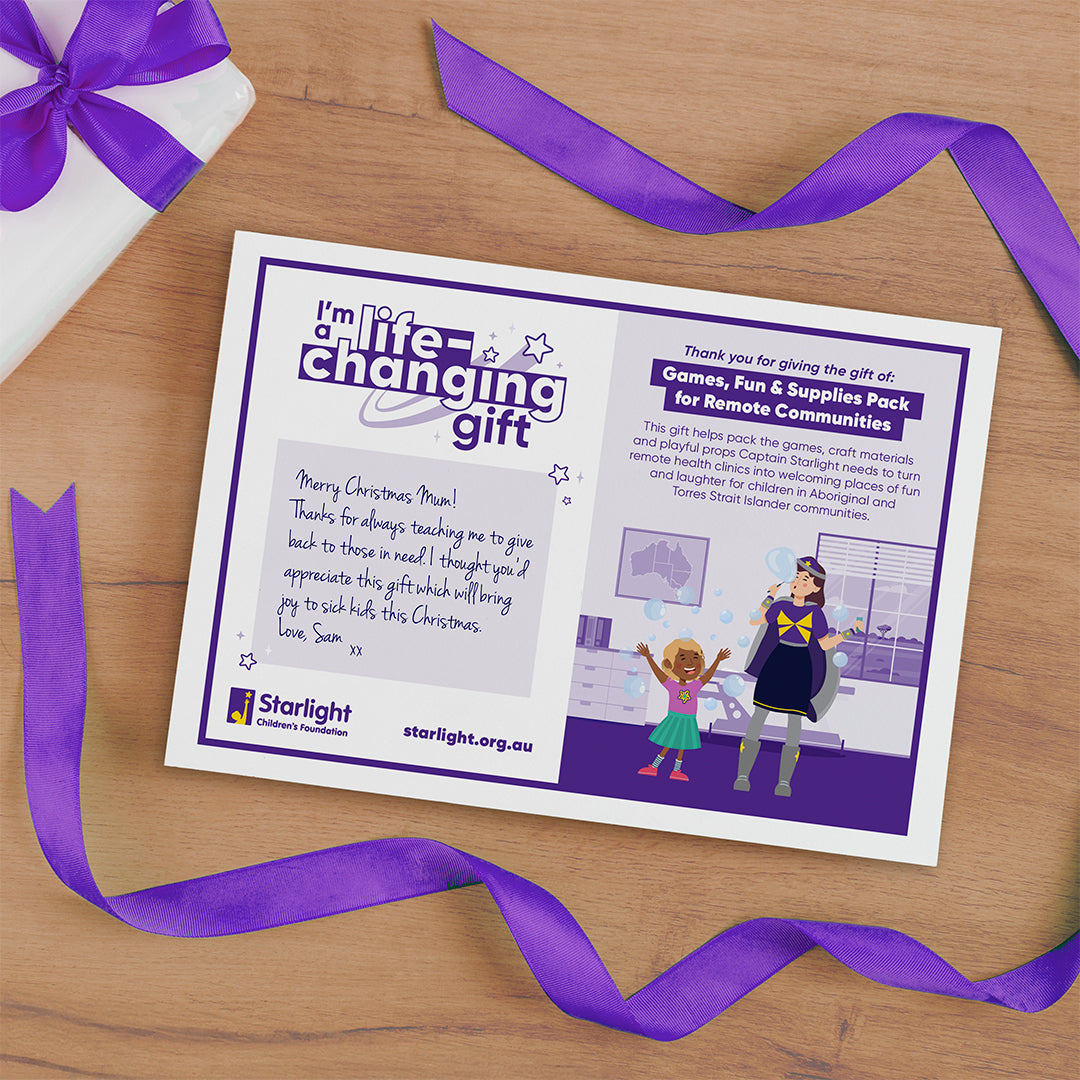 Games, Fun and Supplies Pack for Remote Communities