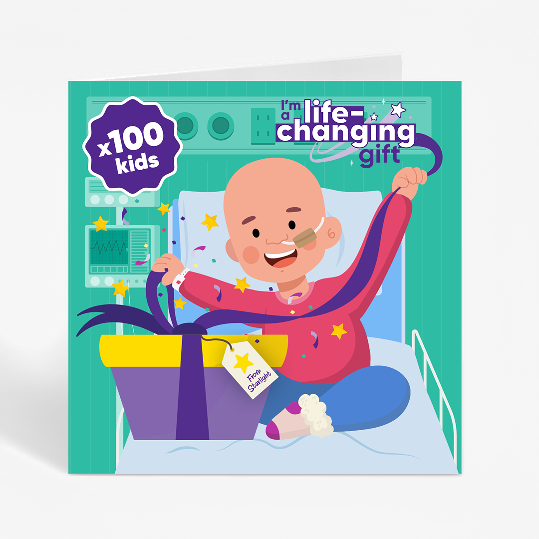 Shine On Sponsor - surprise packs for 100 sick kids in hospital