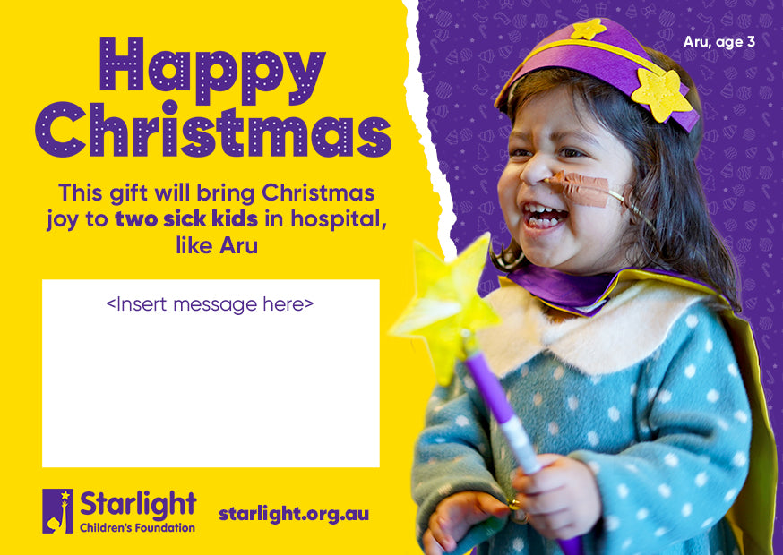 Christmas Joy for Two Sick Kids in Hospital