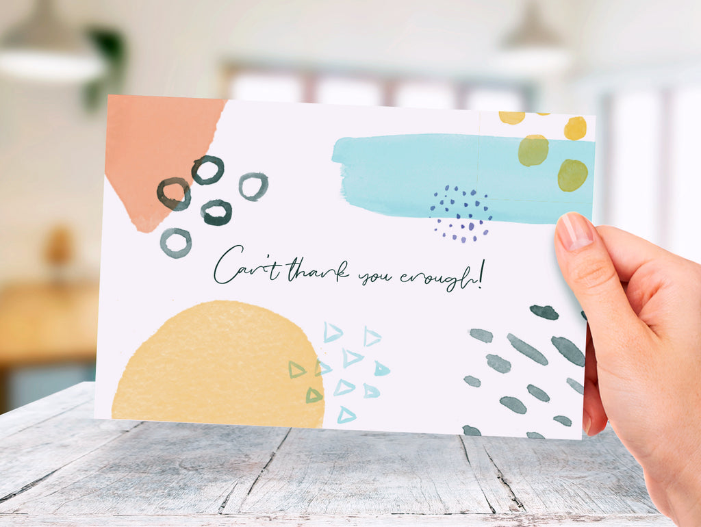 A Bundle of Thanks - 5 x Donation Cards - corporate gift