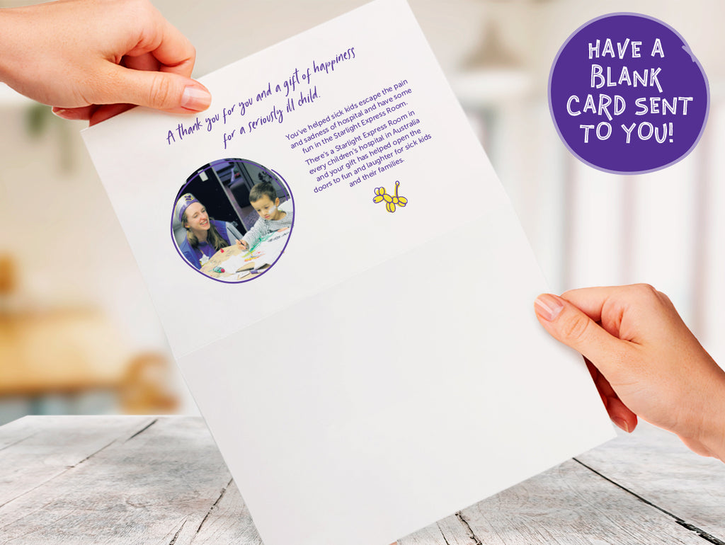 A Bundle of Thanks - 5 x Donation Cards - corporate gift