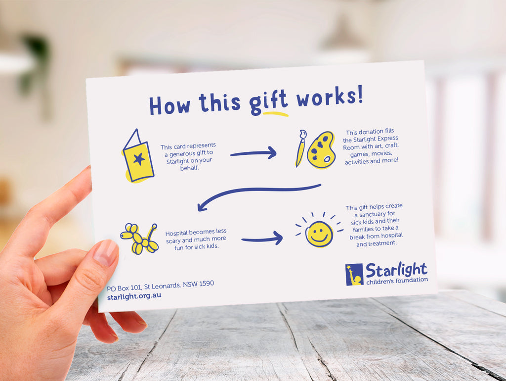 A Bundle of Thanks - 5 x Donation Cards - corporate gift